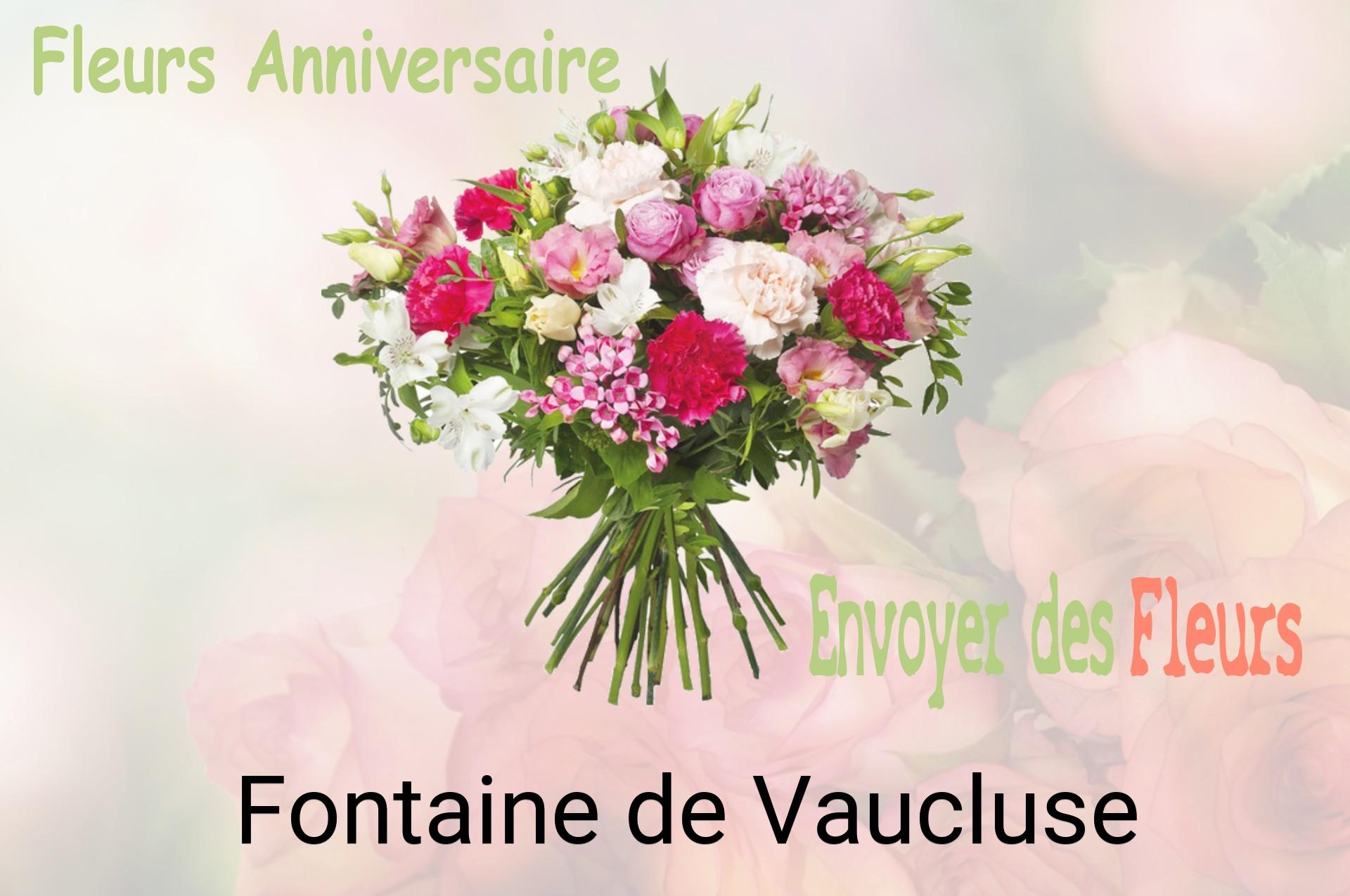 Bouquet de fleurs d’anniversaire livré à Fontaine-de-Vaucluse